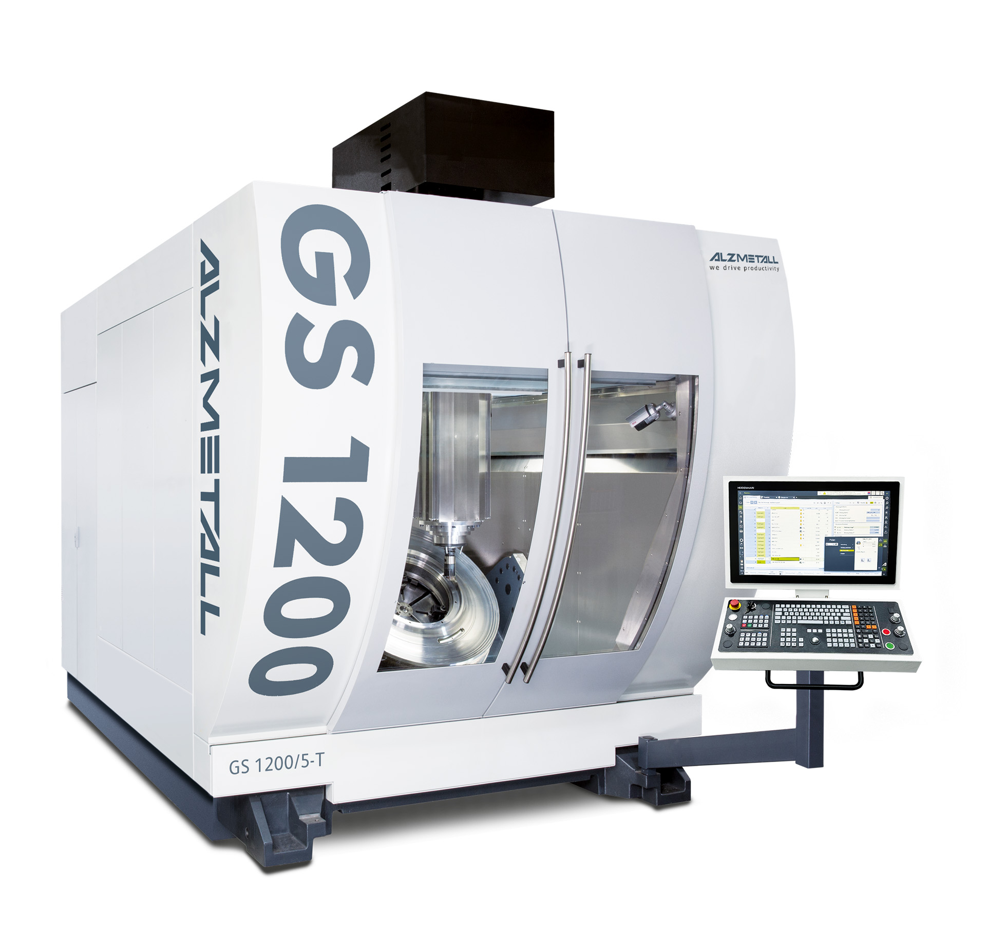 GS1200_5T (1) 5-осьовий токарно-фрезерний обробний центр GS 1200/5-T - Зображення 1